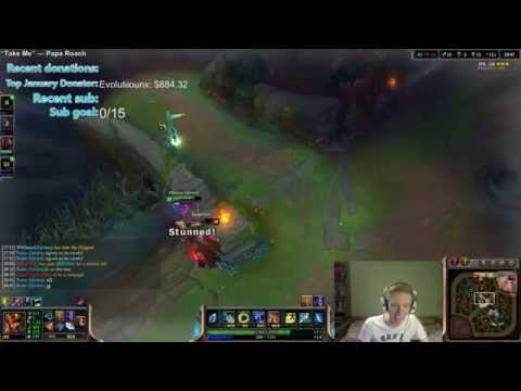 Froggen toying around Udyr with the Jarvan moves