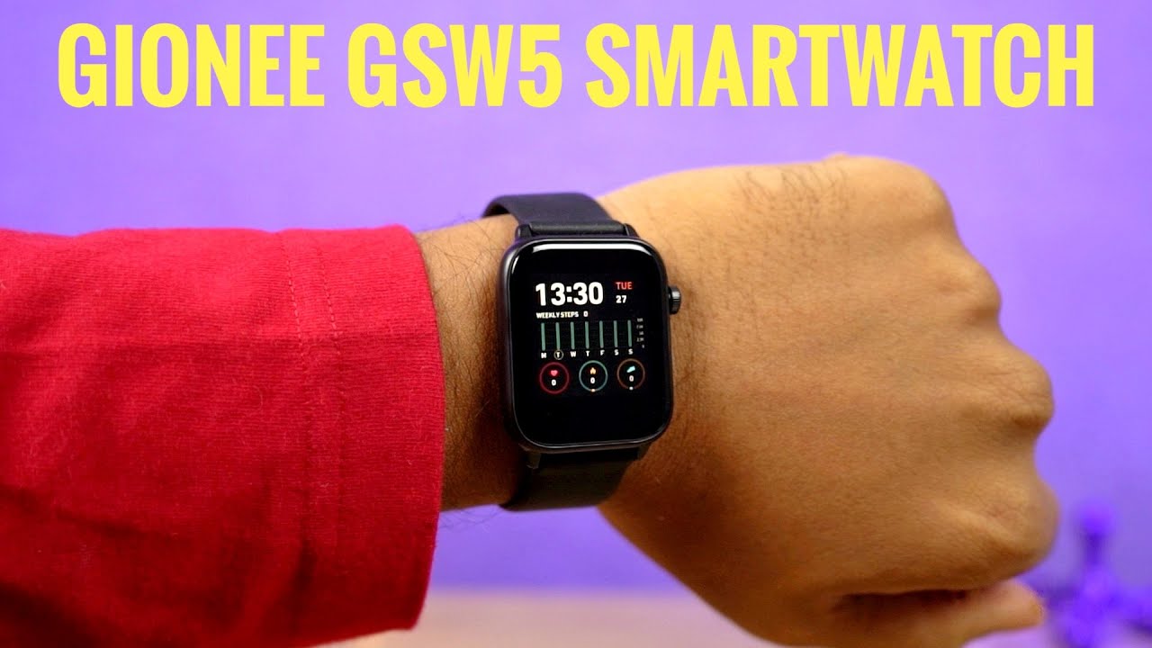 Gionee GSW5 Smartwatch Unboxing & Review