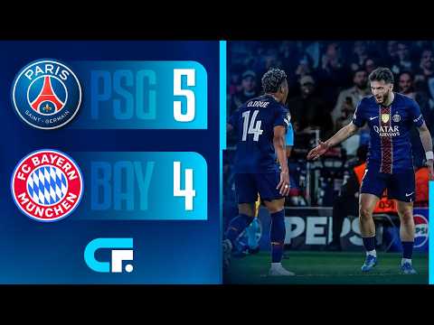 ✅ PSG VENCIÓ ¡5-4! al BAYERN MÚNICH por la IDA de las SEMIFINALES en la CHAMPIONS LEAGUE