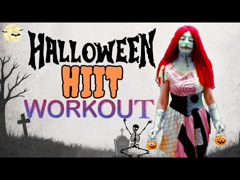 Halloween HIIT Workout 20 Min Full Body at Home No Equipment