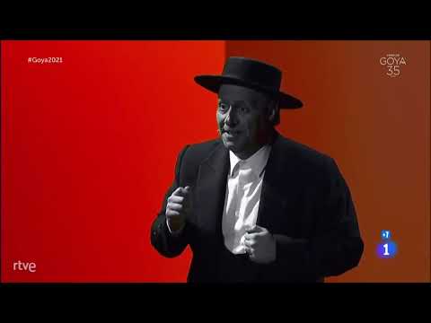 CARLOS LATRE, HOMENAJE A BERLANGA EN LOS PREMIOS GOYA 2021