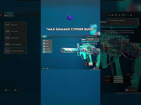 THE *MAX DAMAGE* CYPHER 091 BUILD on WARZONE 👑 #warzone #callofduty #bo6 #rebirthisland #cod #shorts