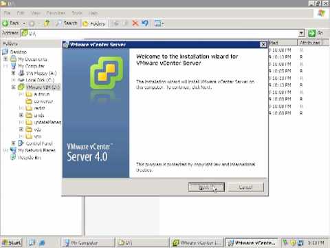 VMware vSphere 4 Training Video - Installing VMware vSphere Demo Part 1 of 2
