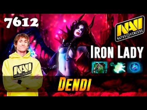 Dendi Queen of Pain [Iron Lady] | 7612 MMR Dota 2