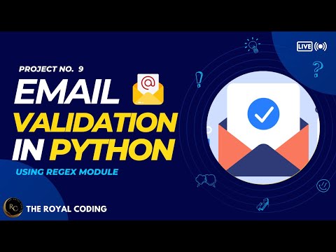 Check Validate Email Address In Python Using Regex Regular Expression Python For Beginners