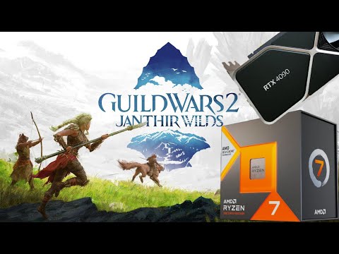 Guild Wars 2 DX11 vs DXVK on RTX 4090/7800X3D Benchmark