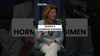 Norah O'Donnell shares her hormone regimen #shorts