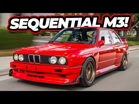Sequential BMW E30 M3 gets ROWDY ON THE STREET!