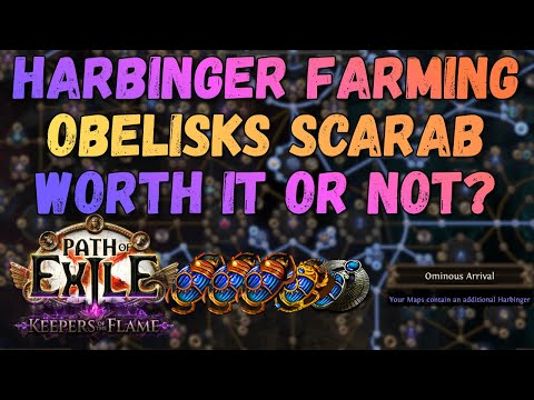 PoE 3.27 Harbinger Farming Strategy – Should You Use the Obelisks Scarab? (100 Map Data)