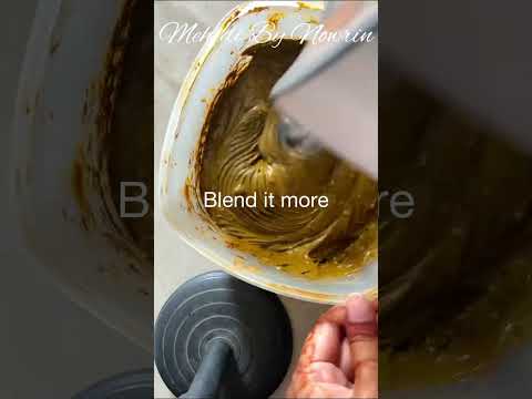 Homemade Organic Henna Cones Recipe | Mehedi By Nowrin
