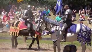 Knight fight at Sterling Renaissance Festival