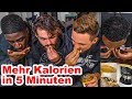 Wer kann in 5 Minuten mehr Kalorien essen
