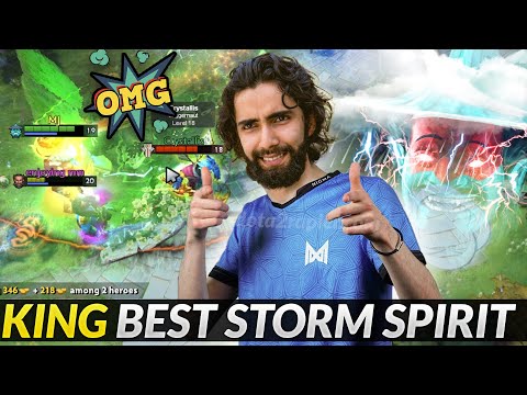 NIGMA.Sumail Storm Spirit vs NEW Team Secret carry - THE KING IS BACK