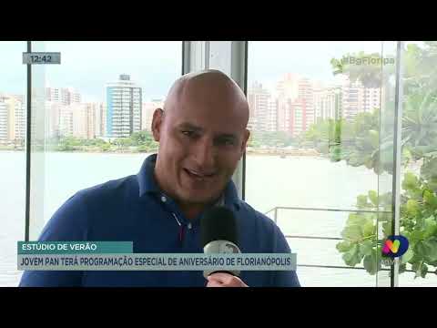 Jovem Pan terá programação especial de aniversário de Florianópolis