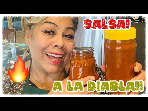 Como Prepara Salsa a La Diabla 🔥 Fácil, Económica y Deliciosa
