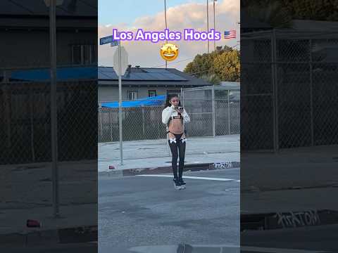 🤩🇺🇸 Los Angeles Hoods | Figueroa street #usa #shortvideo #life #shorts 03/15/2024