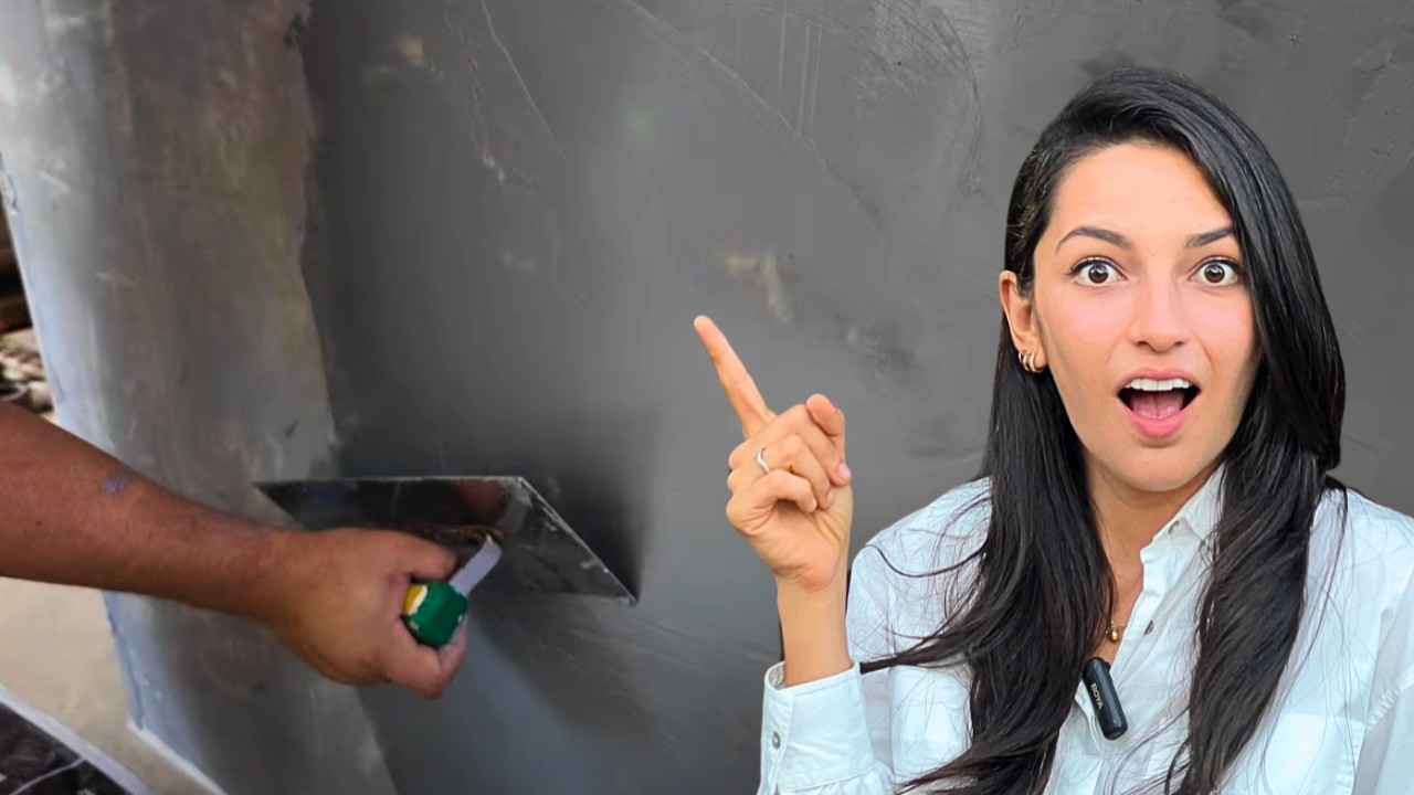 Cimento Queimado Como fazer? 3x mais econômico!Aplicação na prática. 2024