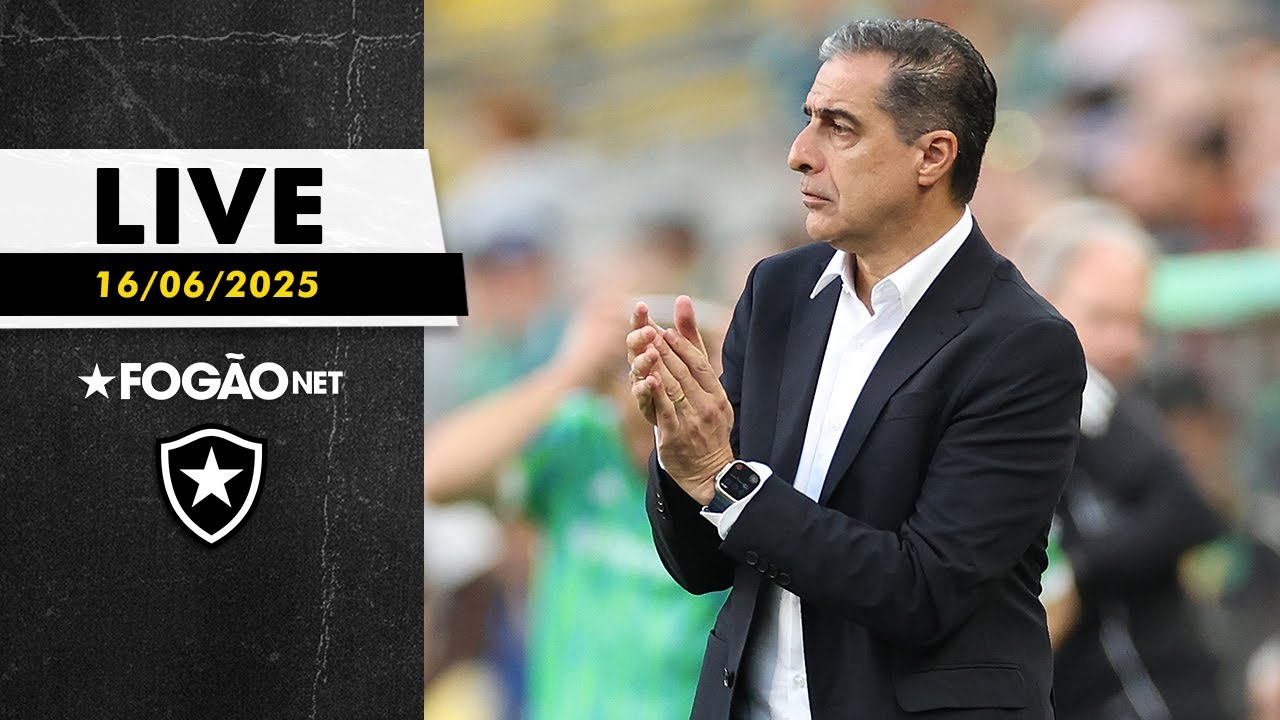 LIVE | Botafogo de Renato Paiva tem jeito? Ou foi só um jogo ruim? John Textor reaparece