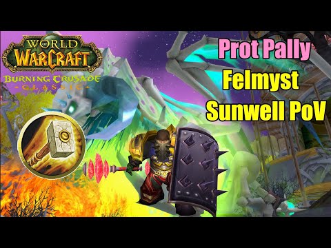 Felmyst Justicar Prot Pally PoV | TBC Classic Phase 5