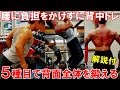 【筋トレ】腰が不調な日の背中のトレーニング!フォーム重視で広背筋、僧帽筋、大円筋を追い込みました【解説付】