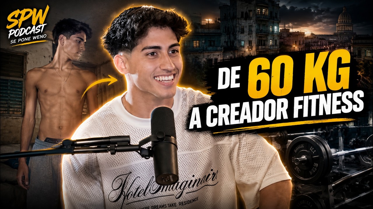 Kendry: su transformación física, el fitness en Cuba y su vida como creador