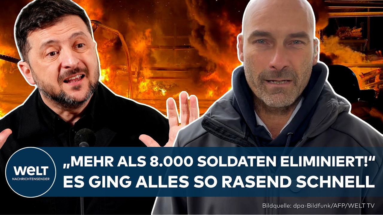 UKRAINE KRIEG: "Mehr als 8.000 Soldaten eliminiert!" – Es ging alles so rasend schnell