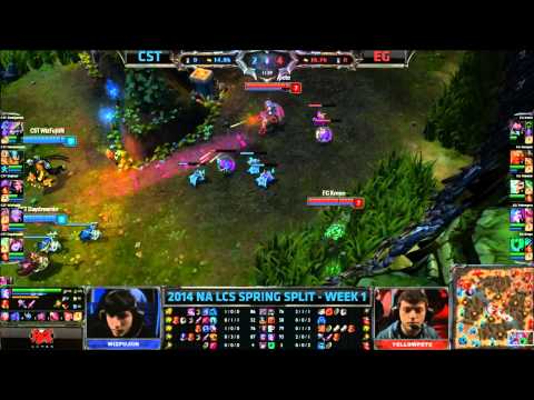 LCS 2014 NA Spring Week 1 Day 3 - Coast (CST) vs Evil Geniuses (EG)
