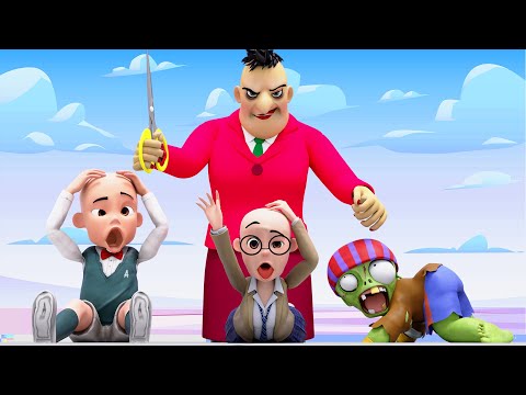 Your Hair vs My Hair! Who Is The Best Troll? Nick And Tani vs Miss T | Scary Teacher F Compilation