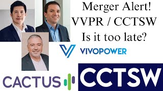 VVPR deep dive and merger news! Phenomenal potential in the coming months!
