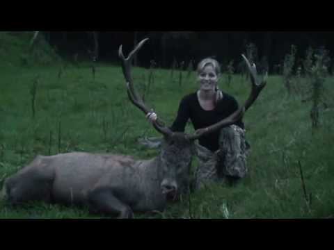 Red Stag trophy - Guided by Jeremy Hanaray