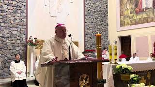 Homilia bp. Krzysztofa Wętkowskiego - Bazylika Królowej Męczenników w Bydgoszczy - 18.04.2024