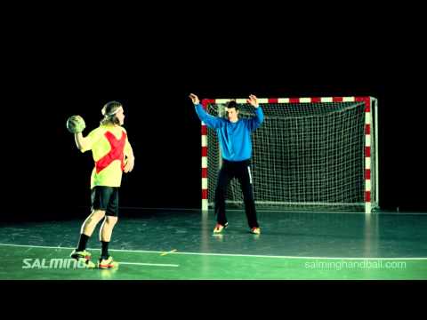 Salming Handball Torhüter - Parade mit inaktivem Arm