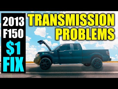 $1 FIX - 2013 FORD F150 Transmission Problems - How To Add Transmission Fluid Yourself!