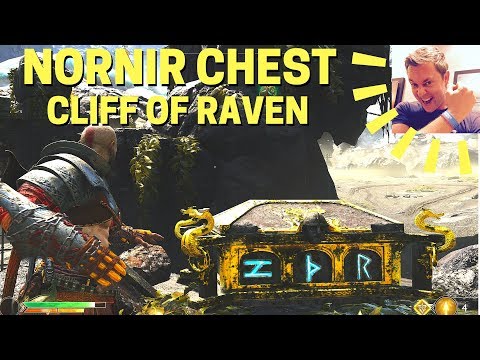 God of War: Nornir Chest at Cliff of Raven (The Lake of Nine)