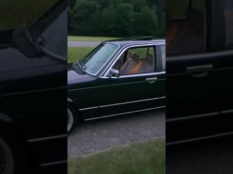 Bagged BMW E23  745i Turbo Highline Schnitzer