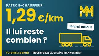 1,29 €/km : combien reste-t-il vraiment à ce patron-chauffeur ?