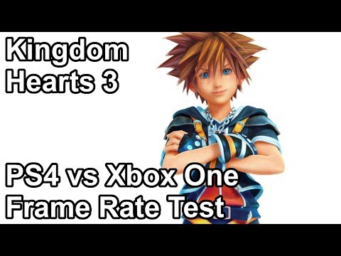 Kingdom Hearts 3 PS4 vs Xbox One Frame Rate Comparison