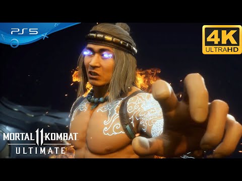 Fire God Liu Kang Vs Kronika Story Ending | Mortal Kombat 11 Ultimate (PS5 4K ULTRAHD)