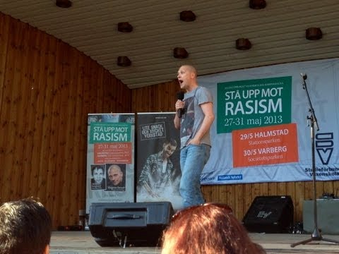 Magnus Betnér STÅ UPP MOT RASISM