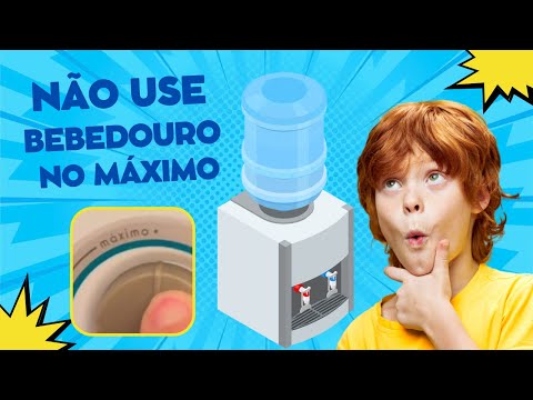 🔴Cuidado, não use bebedouro no máximo.