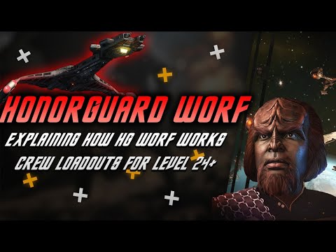 Honor Guard Worf | Crew loadouts for Level 24-44+ with STFC's new top critical officer | Battlelogs!