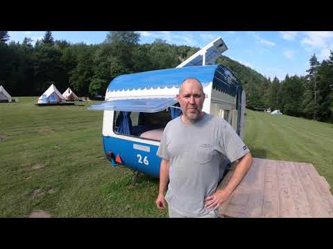 Najem prikolice v kampu Eko river