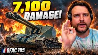7,100 Damage! The SFAC 105 Is an Absolute Beast