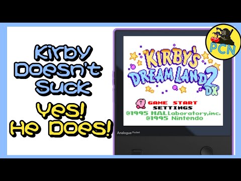 Glorious Colour | Kirby's Dream Land 2 DX | GBC, Analogue Pocket, MiSTer, RetroArch etc