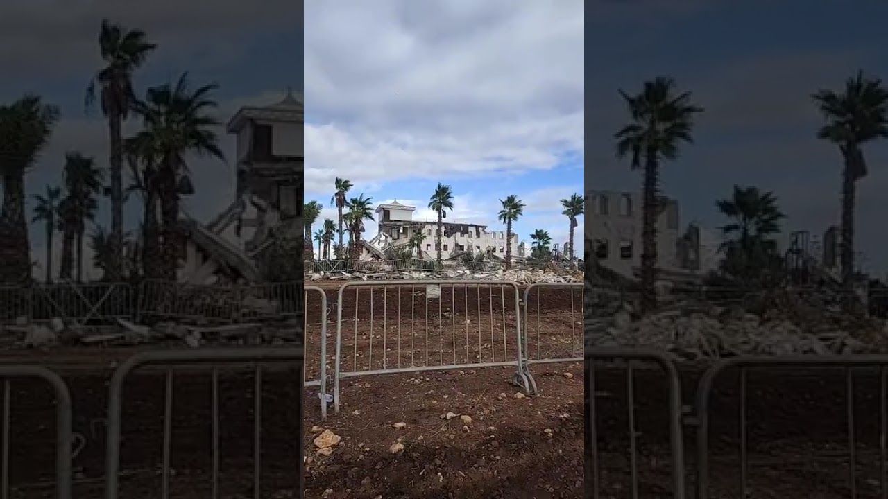 مباشر : بالرغم من الانتقادات الواسعة ...الداخلية تستأنف عملية هدم قصر الضيافة 