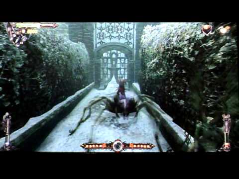 Castlevania Lords of Shadow Walkthrough part 40 statue puzzle in maze wonderland