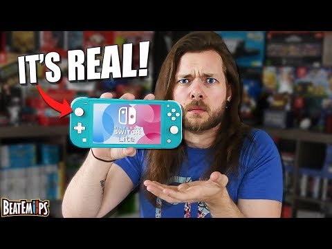 Ok, let's talk about this NEW Nintendo Switch Lite.