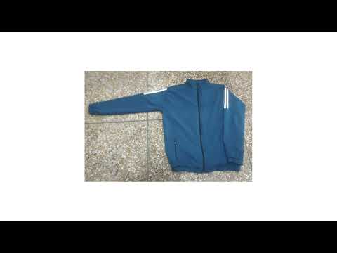 Women blue polyester jacket, size: xl