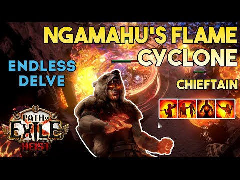 [3.13] Fire Cyclone Build | Chieftain | Ritual | Path of Exile 3.13