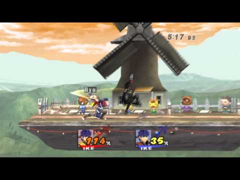 SSBB - Ryo vs DaVe (Ike Ditto)